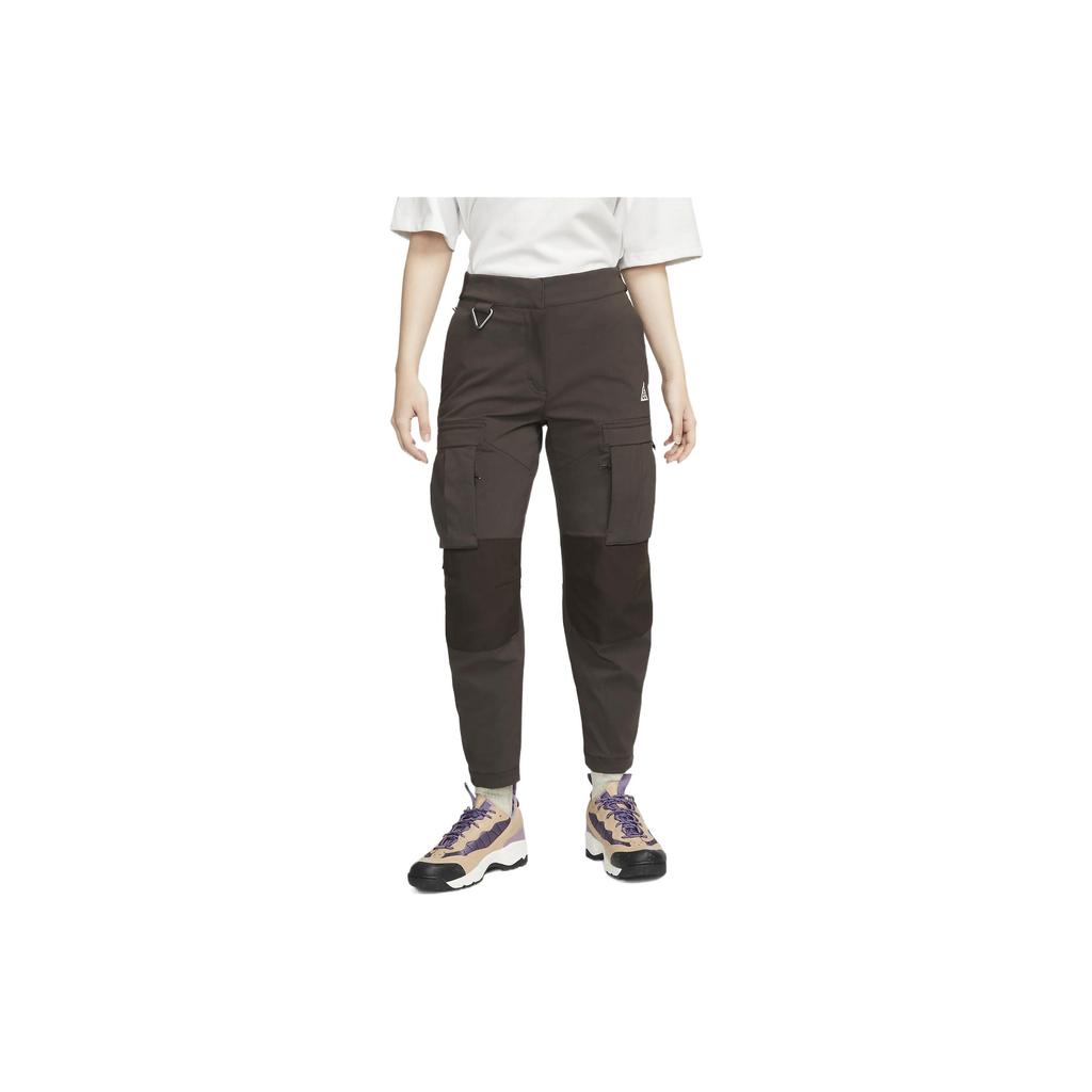 Nike Acg Smith Summit Cargohose mit großen Taschen Damen Hosen Samt-Braun CV0618-220