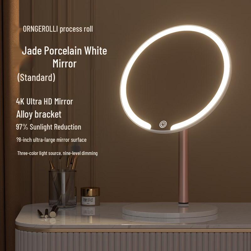 Portable LED Folding Makeup Mirror