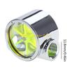 F26C Flow Meter Indicator G1/4" Thread Port Female to Female Flow Meter Indicator for PC Water Cooling 5 Impellers 12.9mm