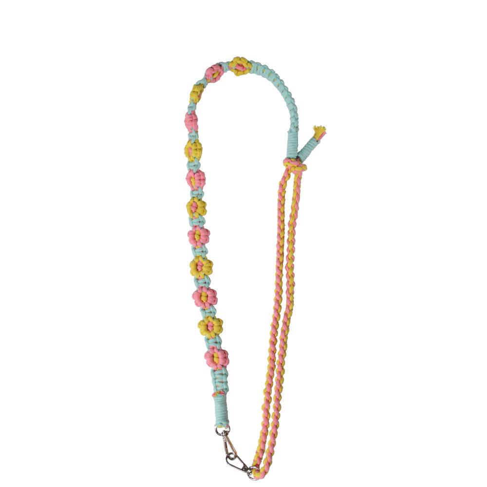 Daisy Flower Adjustable Phone Lanyard & Bohemian Keychain Strap