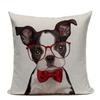 Versatile Boston Terrier French Bulldog Pillow Case Ideal For Any Home Decor