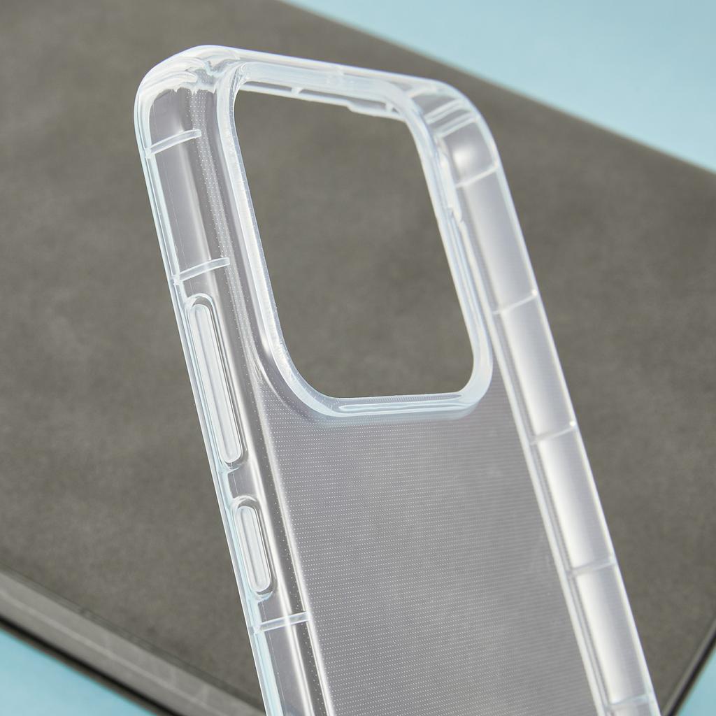 For Xiaomi 15 Case Transparent TPU Phone Back Cover Airbag Protection