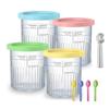 Gefrierschrank Eisbecher für NC500 NC501 Serie Aufbewahrungsglas mit Deckeln