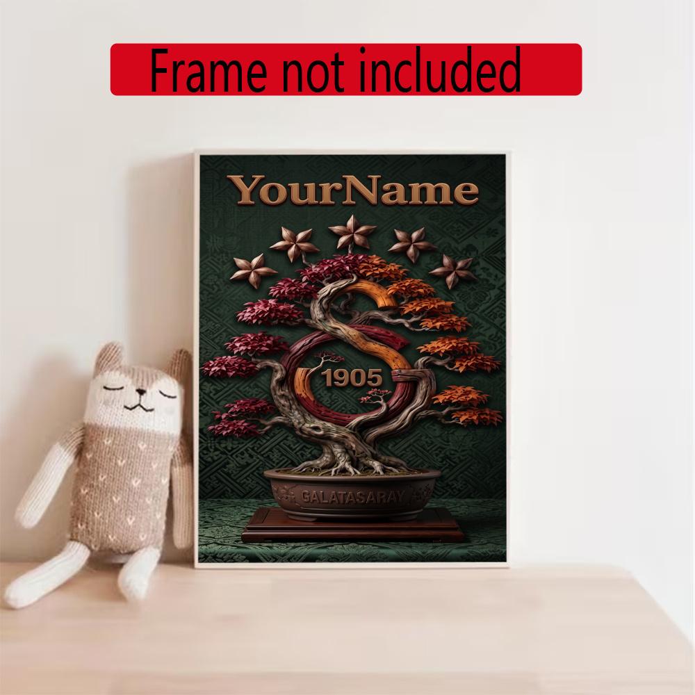 Galatasaray Personalized Text Diamond Painting Round Diamond Mosaic Rhinestones Diamond Embroidery Craft Kit Wall Decor Without Frame