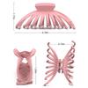 1pc Frosted Power Hair Clips, Simple and Fashionable Hair Fixing Clips, Hair Accessories for Women