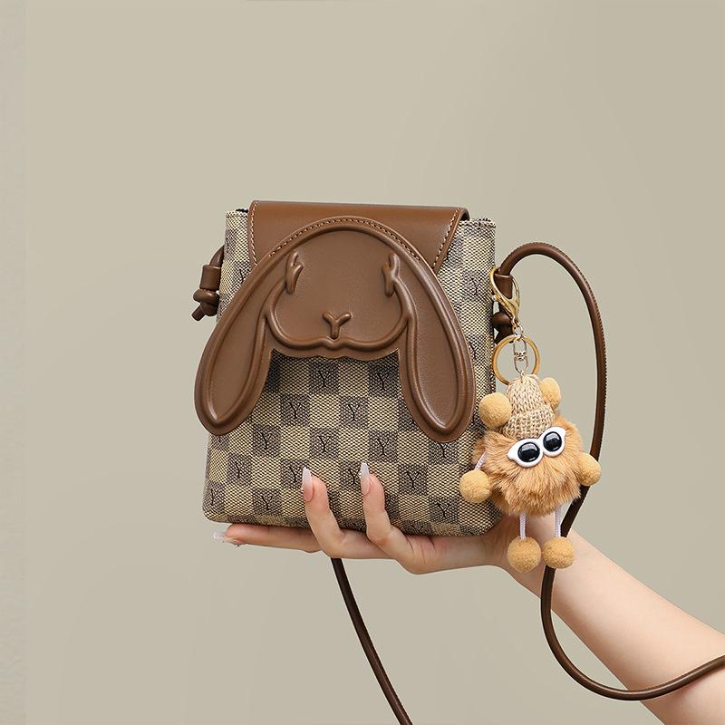 

New autumn and winter mobile phone bag versatile messenger bag fashion casual shoulder bag lightweight mini bag