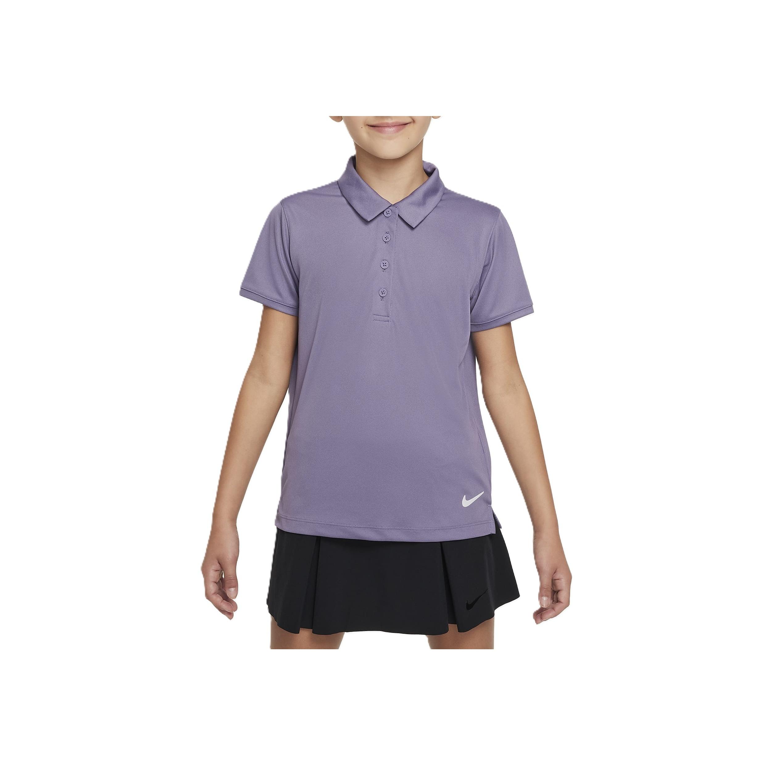 

Nike Dri-FIT Victory Solid Comfortable Versatile Short Sleeve Golf Polo Shirt Kids Tops Dawn White DN1967-509 S