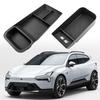Car Center Console Lower Layer Storage Box for Polestar 4 2023 2024 2025 Armrest Tray Organizer Plate Container Accessories