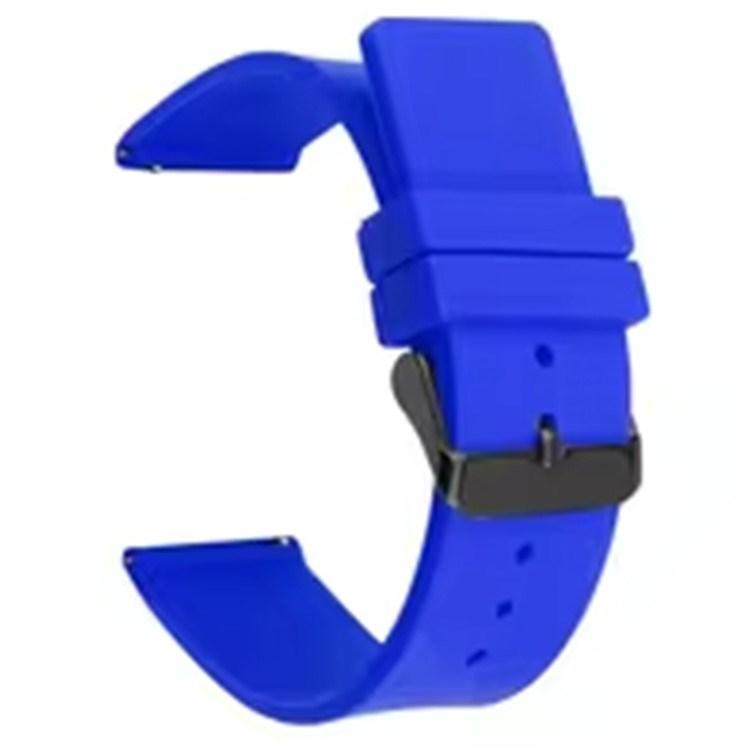 For Garmin Venu 3S Venu 2S Mini Watch Strap Replacement 18 Mm Sports Style Silicone Watchband with Black Buckle