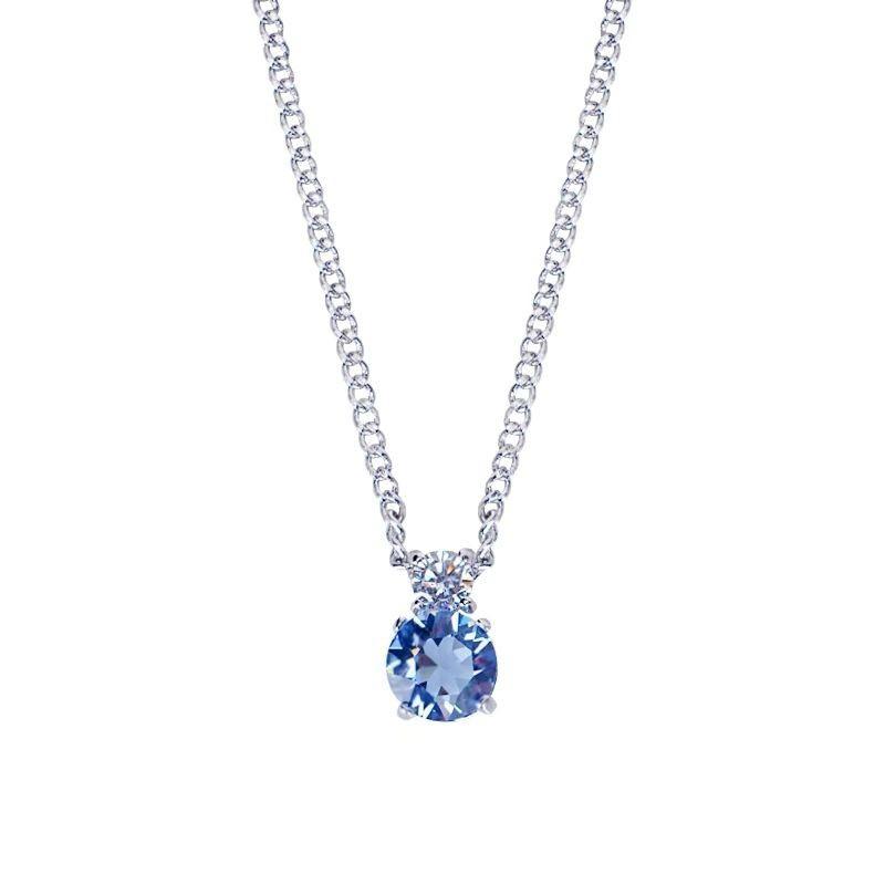 Ji Family Size Diamond Necklace Female Personality Eight Hearts Eight Arrows Zircon Clavicle Chain