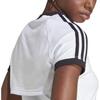(WMNS) T-shirt adidas Always Original Taglia Asiatica 'Bianco Nero' Donna IC8808