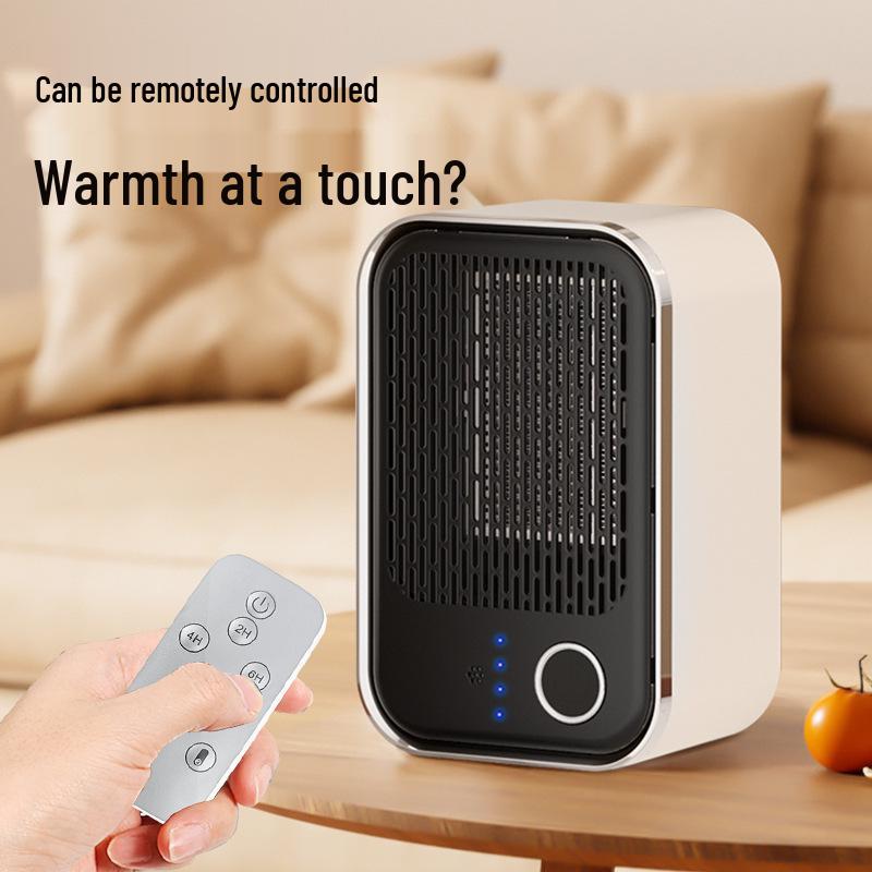 Smart Remote-Control Portable Desktop Heater for Home and Office