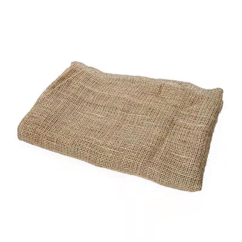 Retro Woven Jute Fabric Roll