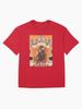 Janis Joplin Fresh Orange Clouds Oversized T-Shirt