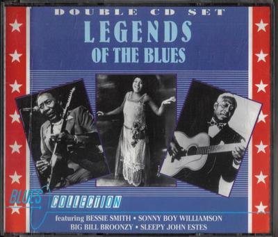 CD VARIOUS  Legends of the Blues BD001 OBJECT ENTERPR 1991 UK Blues Used