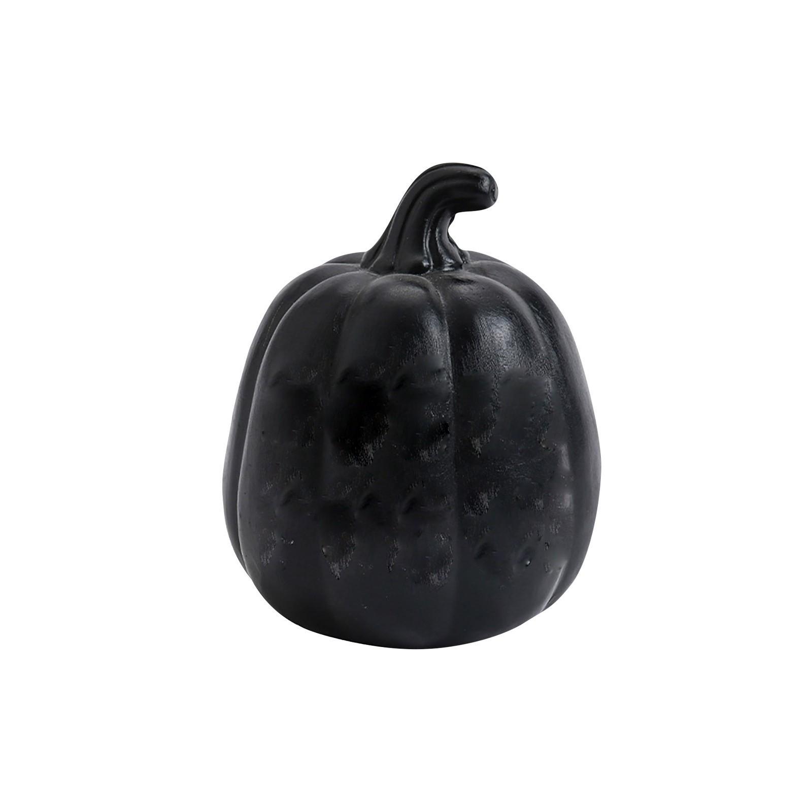 

Halloween Decor Home Outdoor Ornaments Resin Thanksgiving Pumpkin Set Fall Pumpkin Fall Thanksgiving Harvest Home Decorations One Size чёрный