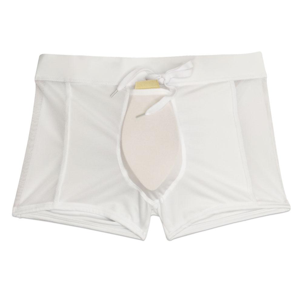 Herren-Badehose, passend für sexy Badebekleidung, Strandkleidung, Bräunen, Surfen, schwarze Blume