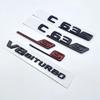 Glossy Black Letters Numbers Emblem C63 C63s V8Biturbo for Mercedes-Benz AMG Car Fender Trunk Rear C205 S205 W205 Logo Sticker