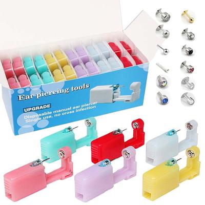 Tragus Nose No Pain Disposable Nose Ear Piercing Tool Steel Helix Piercing Earring Piercer Machine