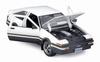Kyosho Maisto Maßstab Toyota Sprinter Trueno Fertigmodell MS32916WT 1/24 (AE86) Weiß schwarz