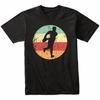 Rugby Player Silhouette Retro Sports T-Shirt - Retro Colors