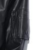 Annoyed Two-Way Aviator Leather Jumper Lq1Ju028_Black
