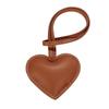 [tonecraft] heart bag charm simple orthodox Popularity Fashionable cute microfiber leather Puni Puni (camel)