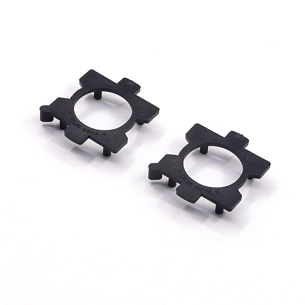 Aoling LED Headlight Bulb Adapter H7 Holder for Mazda CX5 CX7 Emgrand Etc., Bulb