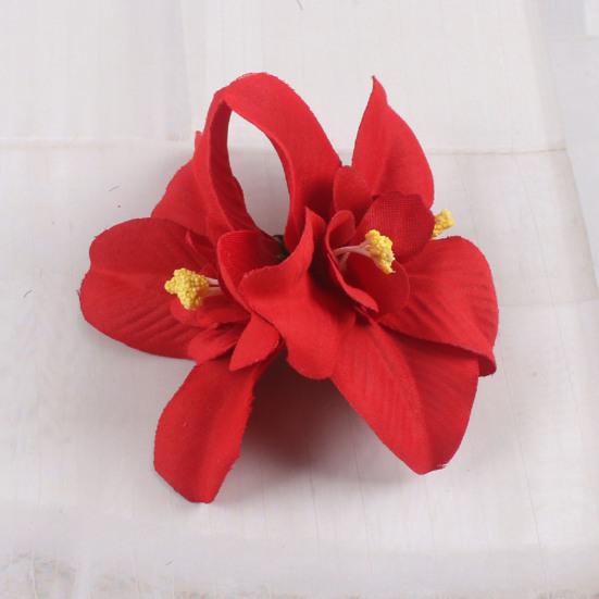 Imitasjonsblomst Dekor Hårnål Bøhmisk Stil Kvinner Sommer Strand Hårspenne Fester Bryllup Dater Tilbehør