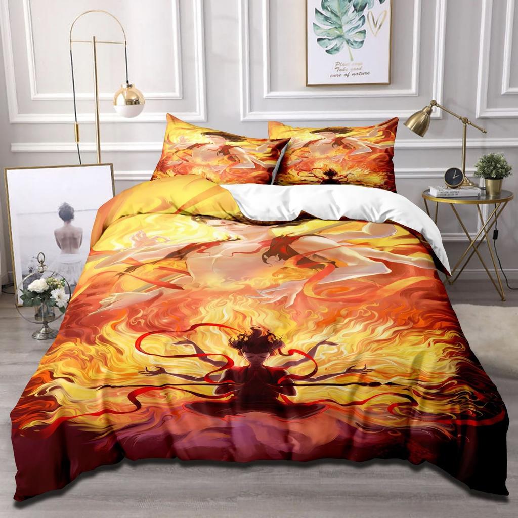 Cartoon Animation Movie Quilt Cover Three-Piece Bedspread