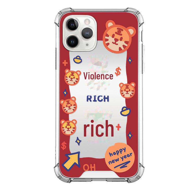 

Чехол для телефона Zhitai Mirror Text: Совместимо с Apple 15 Pro, iPhone 14, Huawei Nova 7 Apple 14 PRO MAX