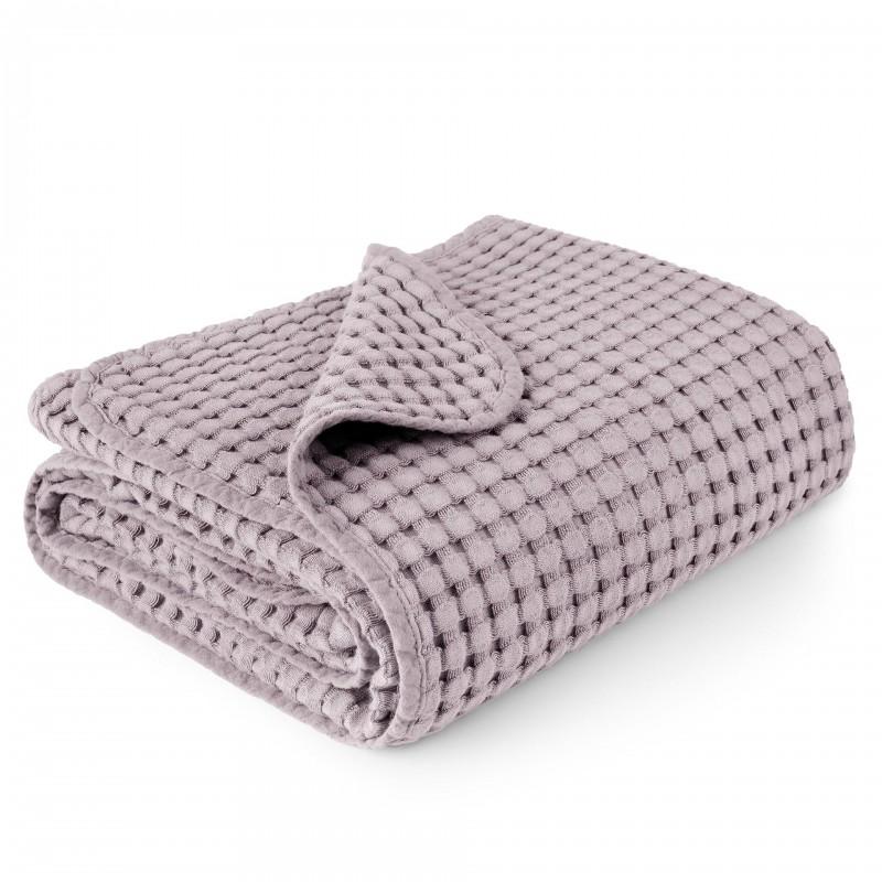 Soft Cotton Waffle Knit Baby Swaddle Blanket Wrap Sleep Sack Anti-Kick Cover Newborn Toddler