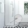 Shower Tray Drain Fitting With Odor Prevention Hair Strainer and Drain Elbow for Bathroom Floor Drainage System