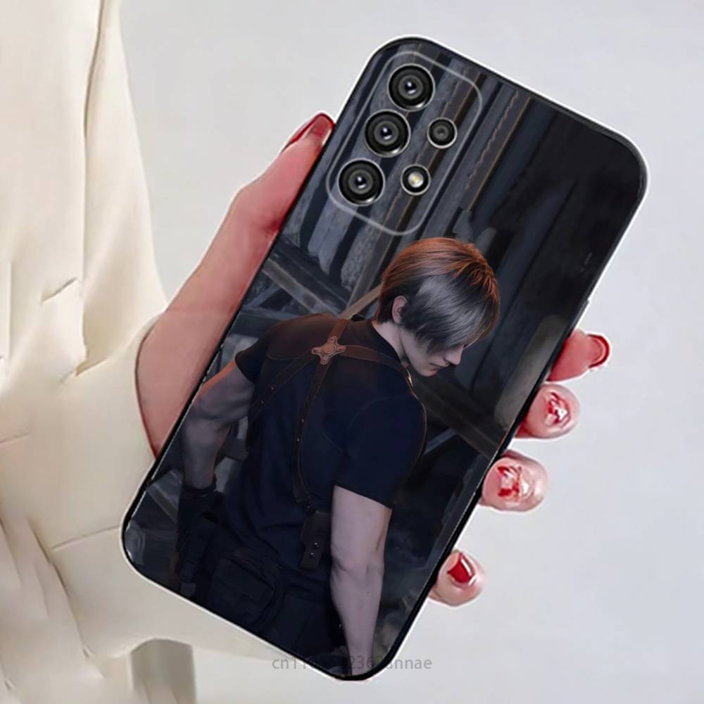Leon Kennedy Phone Case for Samsung Galaxy A73,23,53,33,14,24,13,72,22,52,32,54,A34 Soft Cover