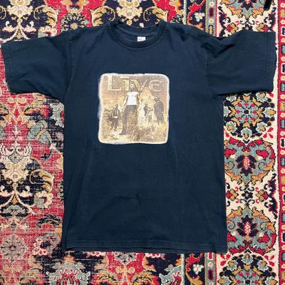 Live Band 2000s Tour T-Shirt Vintage Alternative Rock Size L