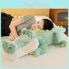 Crocodile Plush Pillow With Soft Short Pile For Kids And Teens Comfort