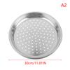 28/30/32/34Cm Stainless Steel Round Steamer Durable Dumplings Fish Steaming Tray Thickened Steamer Kitchen Cooking Gadgets
