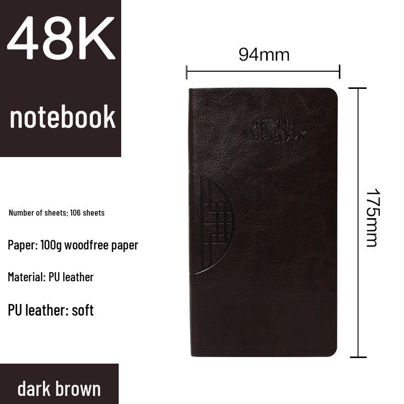 A5 Business Notebook Diary - Large Meeting Record Book, Office Supplies