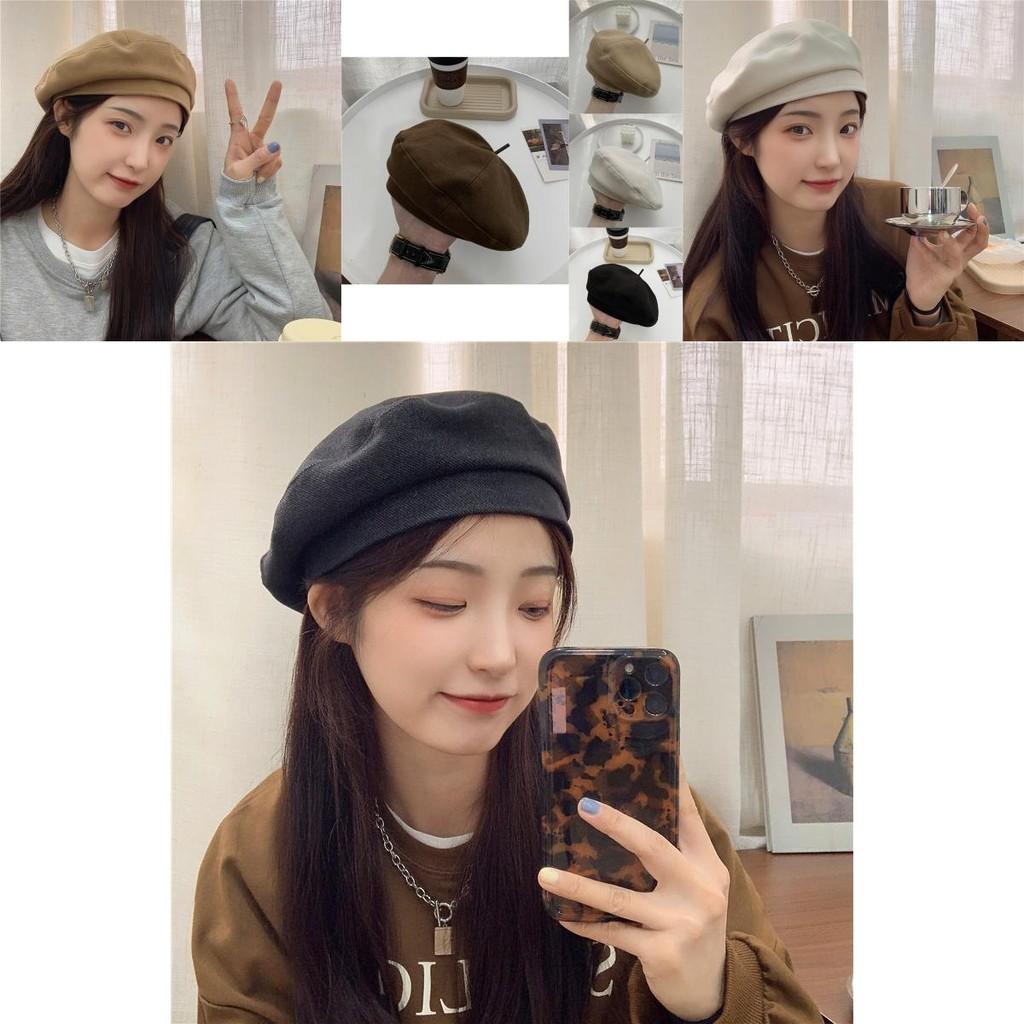 Stylish Warm Winter Beret Sweet And Adorable Fashionable Painter Hat