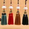 Resin Car Pendant Tassel Feng Shui Rearview Mirror Ornament Auto Interior Decoration for Home Office SUV