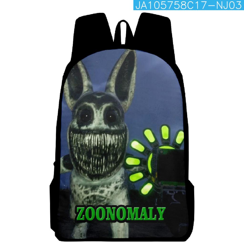 Hip Hop Youthful Funny New Zoonomaly Student School Bags Notebook Backpacks 3D Printed Oxford Waterproof Boys/Girls Travel Bags