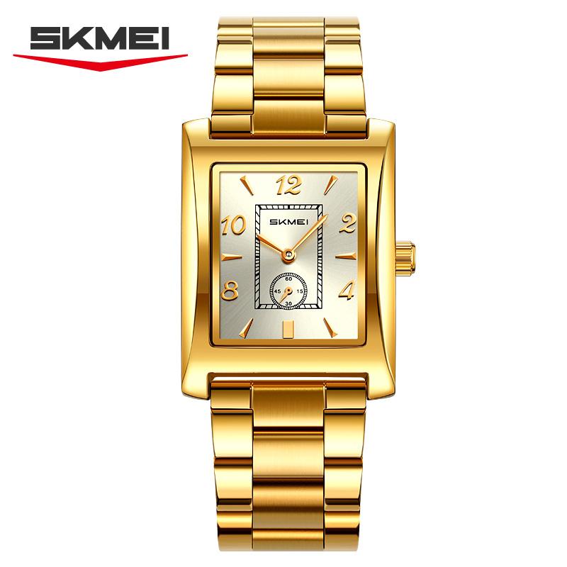 SKMEI 2679 New Simple Fashion Brand Casual Business Men's Stainless Steel Strap Exquisite Casual Quartz Watch Relgios Masculino