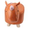 Cute Animal Footstool with Soft Padded Cushion and Prevent Slip Feet Small Footrest Stools for Kids Adults
