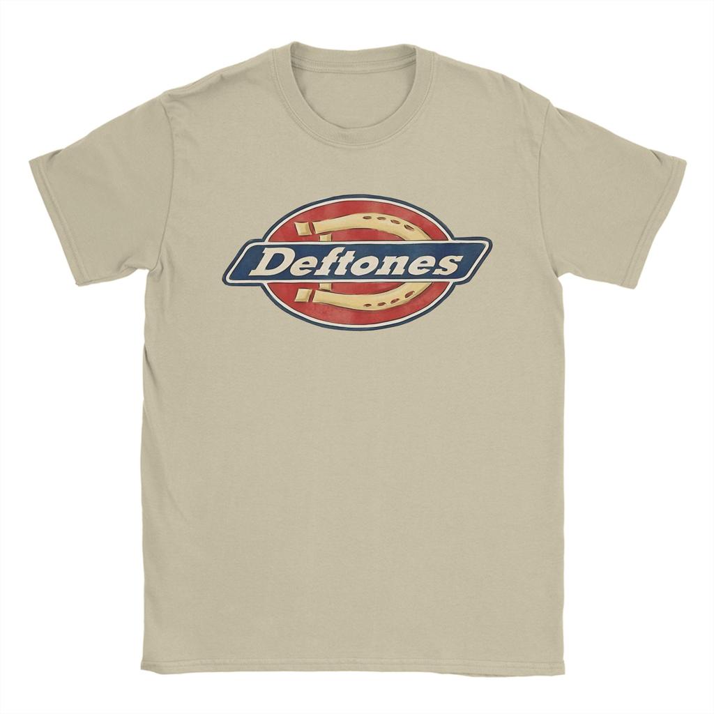 Deftones Parody Drawing TShirt Harajuku TShirts ShortSleeved Streetwear Tshirt Beach Cotton Oversize Top Tees