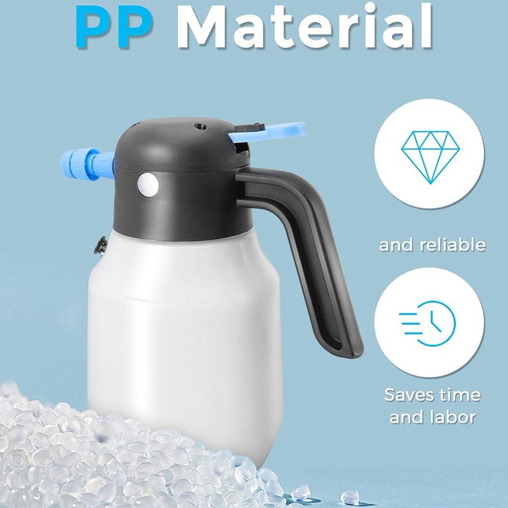 Electric Foam Sprayer Handheld Foam Bottle Rechargeable For Car Washing