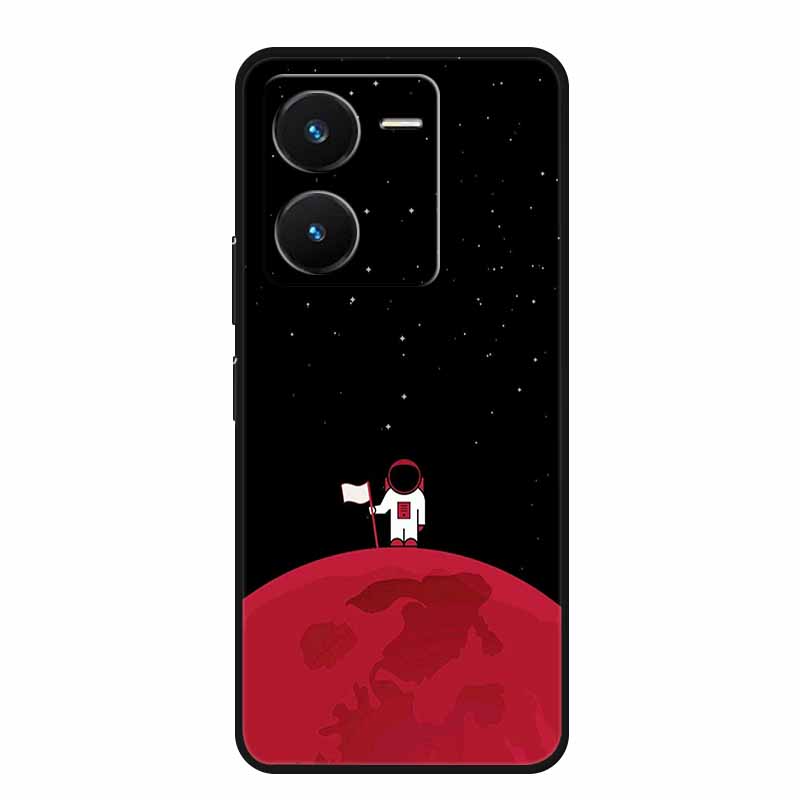 For Vivo IQOO Z8 Case Luxury Soft TPU Silicone Phone Cases for Vivo IQOO Z8X 5G V2314A V2312A Cover Protective Cartoon New Funda