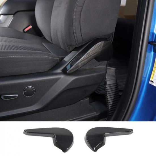 

2pcs Seat Adjustment Decor Cover Trim Bezels For Ford F150 2015- Accessories