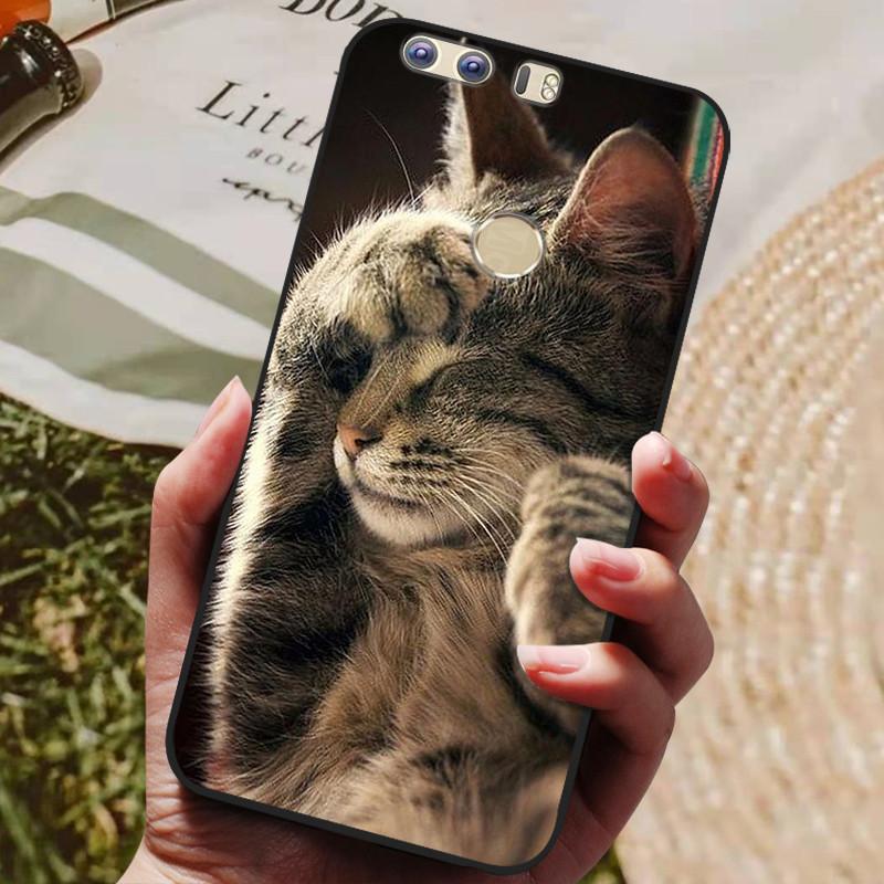 Pro Huawei Honor 8 5,2palcový kryt Silikonový zadní kryt Pouzdro na telefon pro Huawei Honor 8 Kryty Měkký nárazník coque Honor8 FRD-L19 Pouzdra