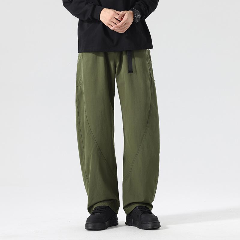 Autumn Wide-leg Casual Pants Men's Straight Thin Quick-drying Loose Sports Versatile Overalls