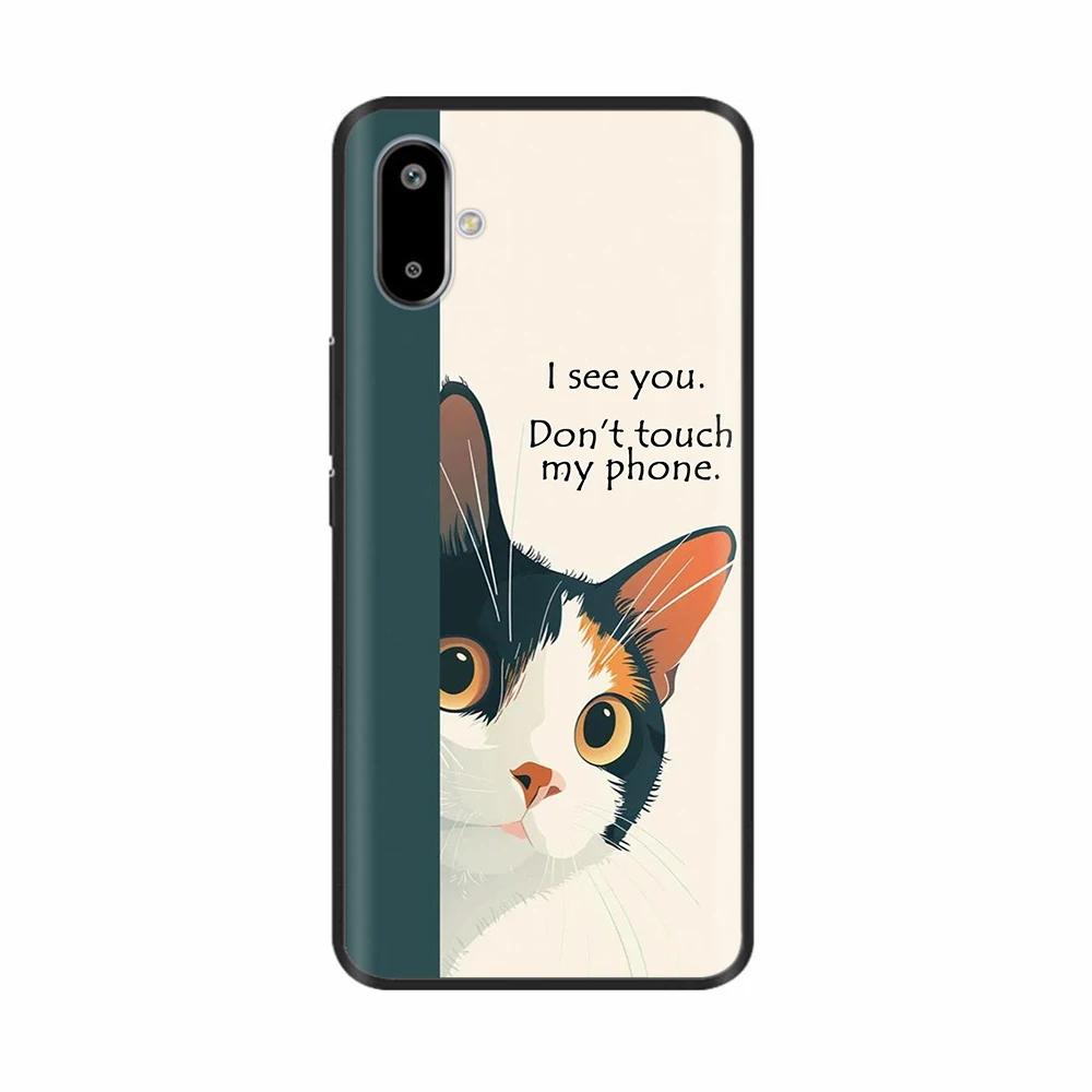 For Samsung Galaxy M06 5G Case SM-M066B Fantasy Flowers Phone Housing Soft Slim TPU Silicone Cover For Galaxy F06 Phone Cases